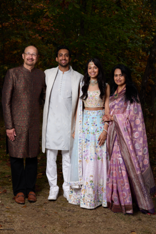 Portrait for indian ceremony
